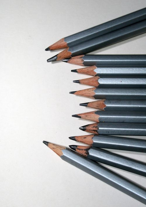 Pieštukai,  Grafitas,  Menas,  Naudojamas,  Diapazonas