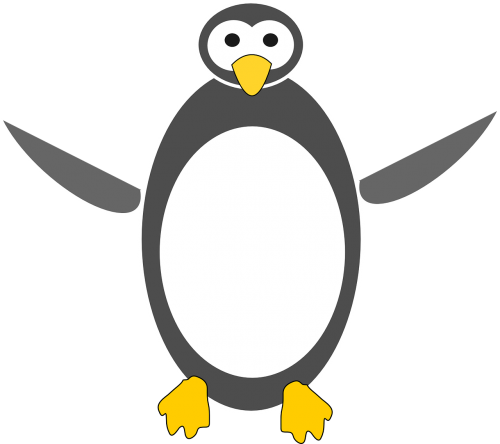 Pingvinas, Paukštis, Laukinė Gamta, Animacinis Filmas, Antarctica, Zoologijos Sodas, Polar, Nemokama Vektorinė Grafika
