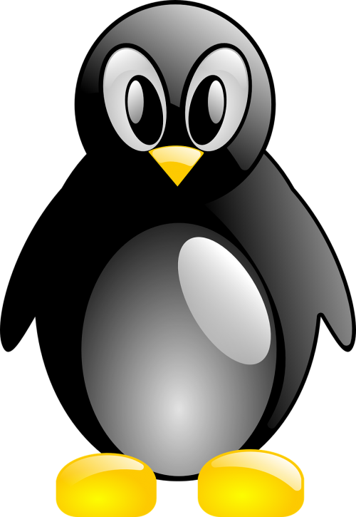 Pingvinas, Linux, Tux, Gyvūnas, Paukštis, Antarctica, Nemokama Vektorinė Grafika