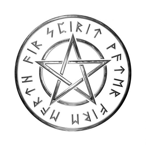 Pentagrama, Magija, Okultas, Mistikas, Ritualas, Dvasinis, Ezoterinė, Rašybos, Mįslingas