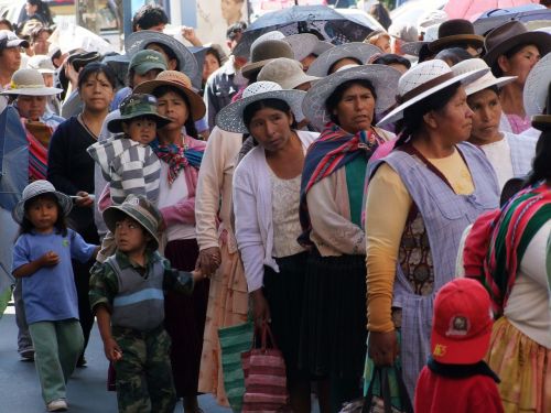 Žmonės, Bolivija, Laukimas
