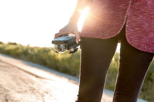 Žmonės, Moteris, Fotoaparatas, Fotografas, Lauke, Saulės Šviesa, Saulėtekis, Saulės Šviesa