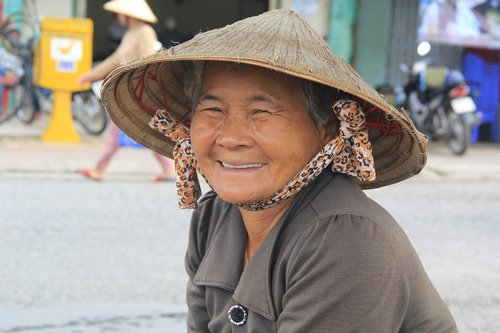 Žmonių,  Vietnamiečių,  Moteris,  Portretas,  Laimė