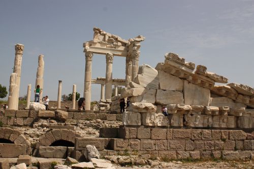 Pergamonas, Istoriniai Darbai, Turkija, Senovinis Miestas, Istorinis Miestas, Architektūra