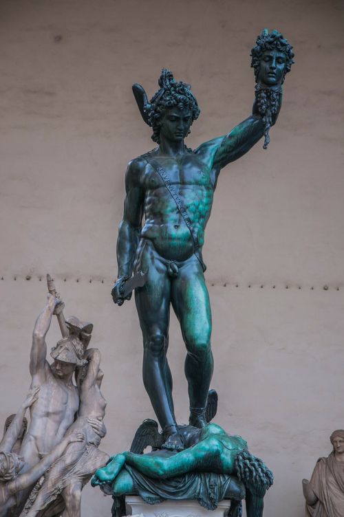 Perseus, Florencija, Statula, Skulptūra