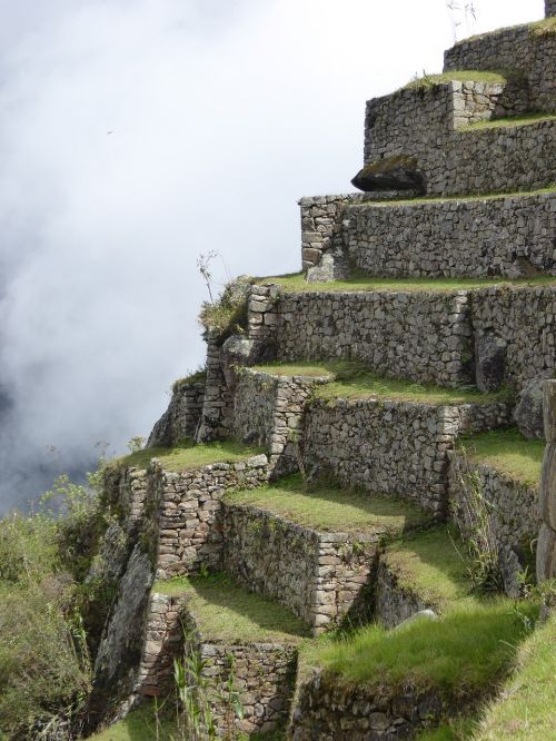 Peru, Maču Pikču, Terasa