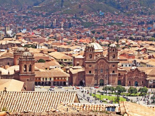 Peru, Cusco, Kolonijinė Architektūra, Pietų Amerika