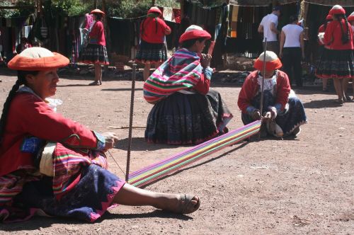 Peru, Audimas, Moterys, Tradicija, Amatai, Vilnonis, Alpaka Vilnos, Pietų Amerika