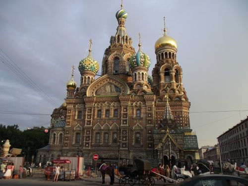 Petersbergas, Bažnyčia, Gelbėtojas Kraujyje, Rusija