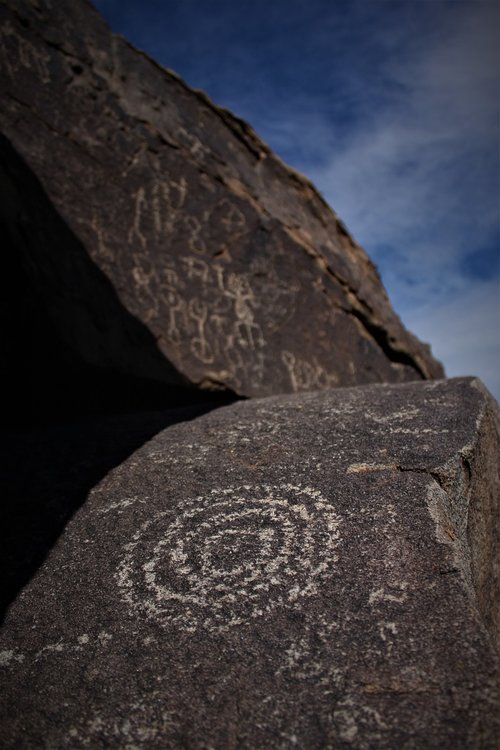 Petroglyph,  Arizona,  Senovės,  Gimtasis