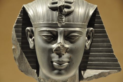 Pharaonic, Egiptas, Statula, Galva, Egyptian, Senovės Laikai, Egipto Muziejus, Senas, Menas, Muziejus