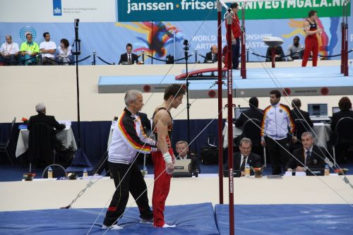 Philippo Berniukas, Horizontali Juosta, Gimnastika, Treneris, Koncentracija