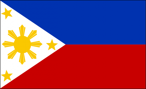 Filipinai, Vėliava, Filipinas, Nacionalinis, Šalis, Tauta, Asija, Į Pietryčius, Nemokama Vektorinė Grafika