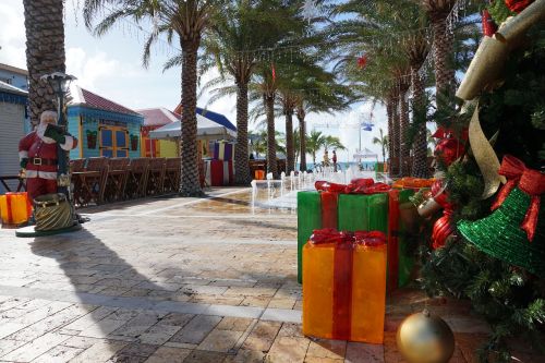 Philipsburg, St Maarten, Papludimys, Kalėdos