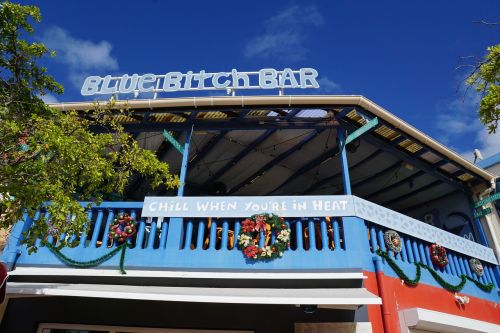 Philipsburg, St Maarten, Namai, Baras