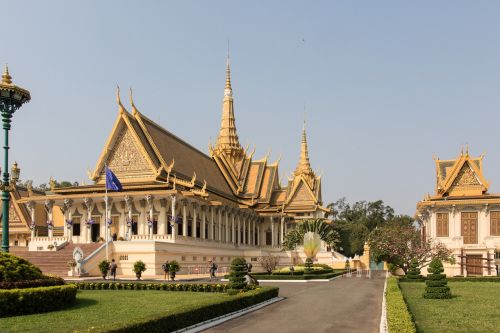 Phnom Penh, Karališkasis Rūmai, Kambodža, Asija, Rūmai, Architektūra, Pastatas, Kelionė, Lankytinos Vietos