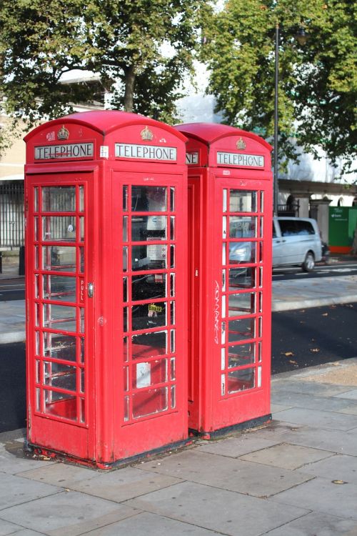 Telefono Budele, Londonas, Anglija, Raudona, Raudona Telefono Dėžutė, Britanija, Telefonas, Jungtinė Karalystė, Visuomenė, Ambulatorija