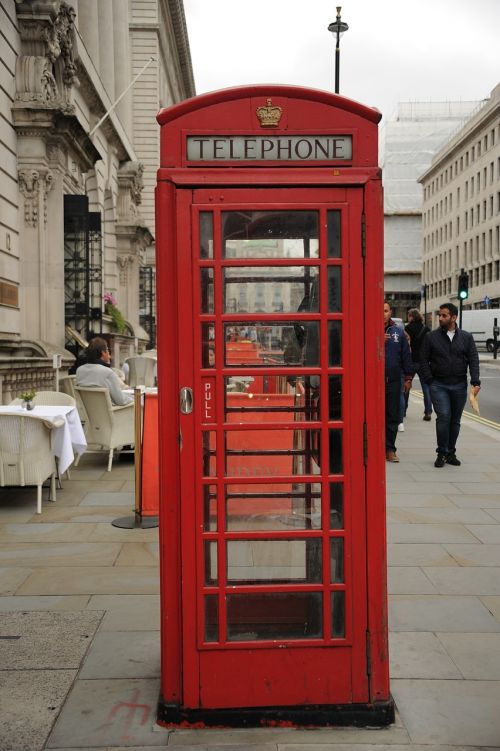 Telefono Budele, Raudona Telefono Dėžutė, Anglija, Britanija, Kelias, Ambulatorija, Istoriškai, Telefonas