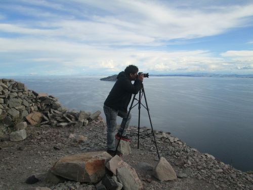 Fotografas, Andes, Titicaca, Nuotraukos
