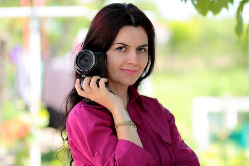 Fotografas, Fotoaparatas, Mergaitė, Profesionalus, Portretas, Fotografuoti