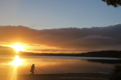 Fotografas, Saulėlydis, Škotija