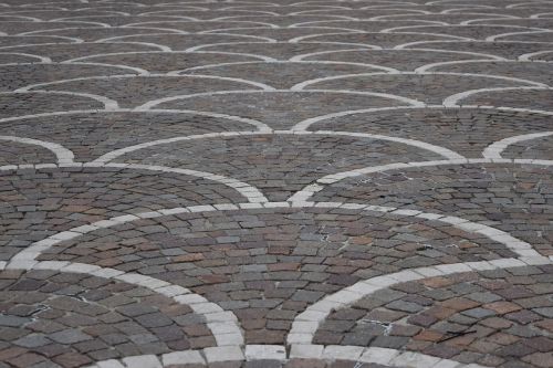 Piazza,  Mozaika,  Grindys,  Lombardija,  Italija