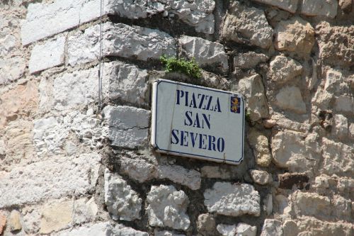 Piazza San Severo, Italy, Garda