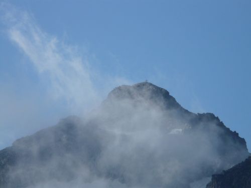 Pico Aneto, Pirėnai, Aukščiausiojo Lygio Susitikimas, Kalnų Viršūnių Susitikimas, Debesys, Net, Viršūnių Susitikimas, Kalnas, Dangus, Debesis, Rūkas, Oras, Vėjas, Daugiau, Žygiai, Vaizdas, Panorama, Tolimas Vaizdas, Gražus, Laisvalaikis, Kalnai