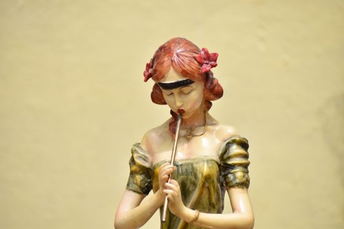 Nerūdijantis Pipirai, Moteris, Raudoni Plaukai, Statula