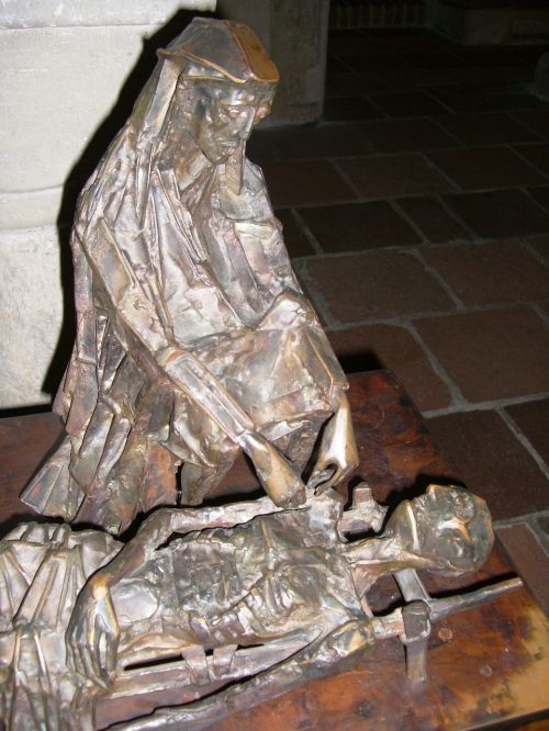 Pietà, Bronza, Kripta, Augsburgo Katedra