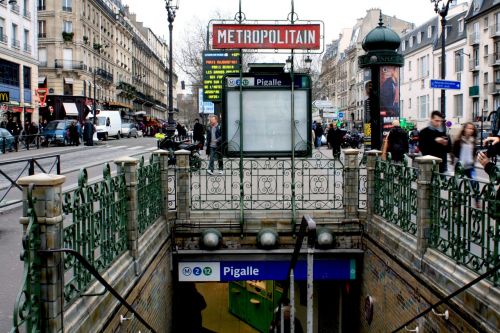 Pigalle,  Metro,  Prancūzija
