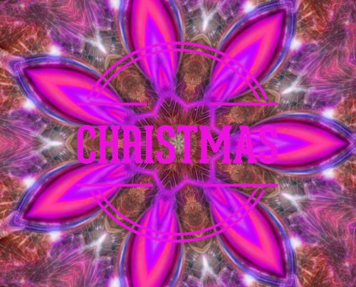 Kalėdos,  Xmas,  Pasveikinimas,  Kaleidoskopas,  Dizainas,  Gėlė,  Žiedlapiai,  Šventė,  Rožinis,  Rožinis Kalėdų Kaleidoskopas