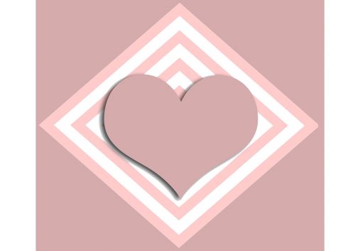 Rožinė Širdis,  Rožinis,  Romantiškas,  Širdis,  Valentine,  Valentino Diena,  Sėkmė,  Romantika,  Gražus,  Meilė,  Širdies Formos