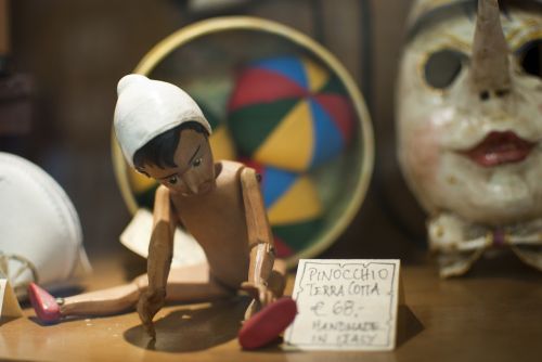 Pinokis, Žaislai, Žaislai, Pasakų, Collodi, Italija, Toskana, Florencija
