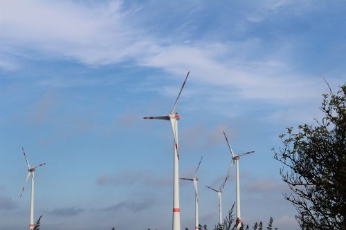 Pinwheel, Vėjas, Windräder, Vėjo Energija, Vėjo Energija, Aplinka, Vėjo Parkas, Mecklenburg West Pomerania