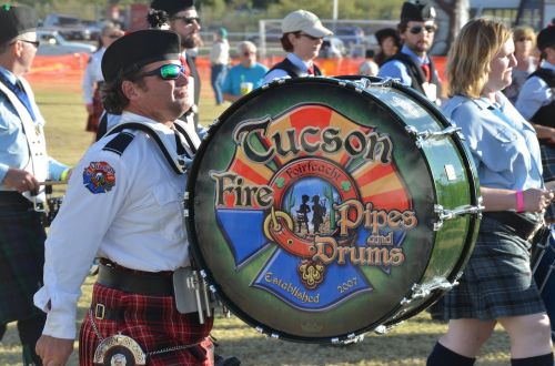 Vamzdis Ir Būgnai, Keltų Festivalis, Highland Žaidimai, Tucson Ugnies Vamzdis Ir Būgnas