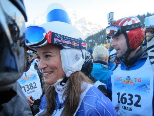 Pippa Middleton, Inferno, Nuokalnė, Murren, Kandaharas, Slidinėjimas, Šveicarija, Lauterbrunnnen Slėnis