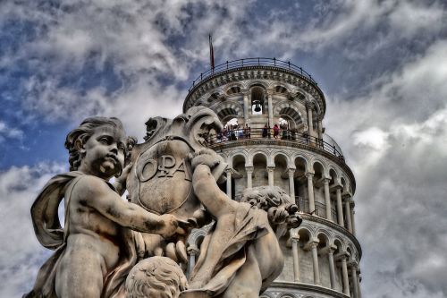 Pisa, Pasviręs Bokštas, Toskana, Italy