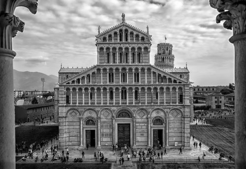 Pisa, Pizos Bokštas, Toskana, Turizmas, Paminklai, Pakabukas, Duomo, Italy, Minios