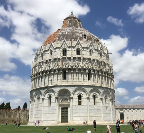 Pisa, Baptistery, Unesco