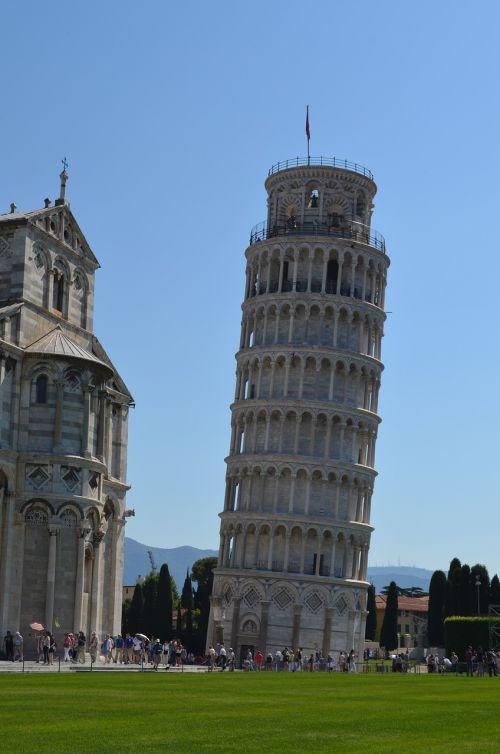 Pisa, Italy, Pasviręs Bokštas, Pastatas, Orientyras, Šventė, Miestas, Bažnyčia