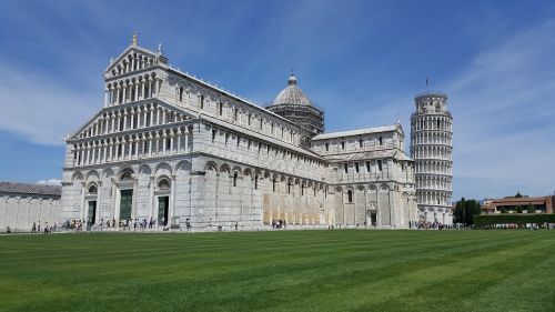 Pisa, Pasviręs Bokštas, Italy, Lankytinos Vietos, Orientyras, Pastatas, Kelionė, Šventė