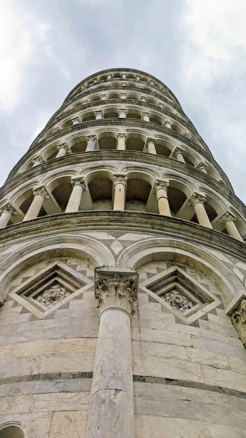 Pisa, Bokštas, Italy, Toskana, Pasviręs Bokštas