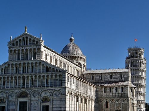 Pisa, Pasviręs Bokštas, Dom, Toskana, Architektūra, Lankytinos Vietos, Pasaulinis Paveldas, Italy