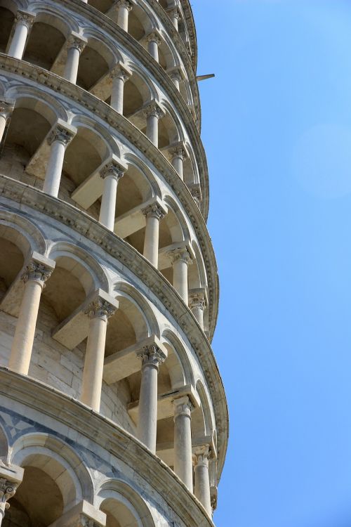 Pisa, Pasviręs Bokštas, Italy, Architektūra, Toskana, Pastatas, Fasadas, Kampanelis, Turizmas, Lankytinos Vietos, Supa