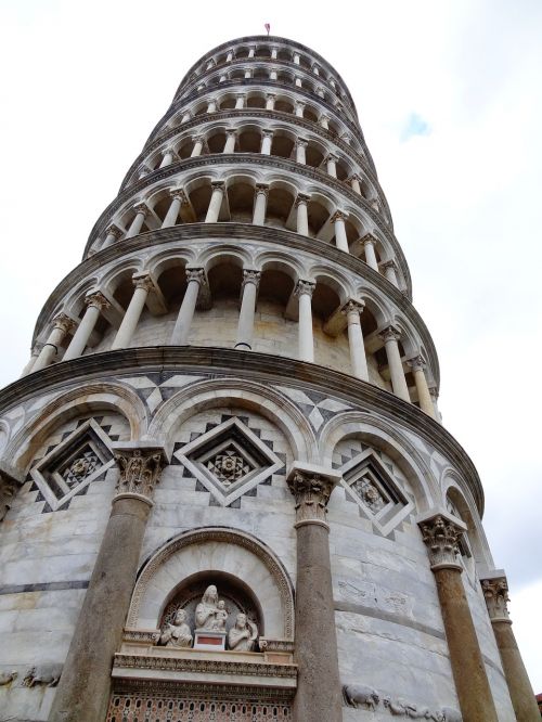 Pisa, Italy, Bokštas, Architektūra, Pizos Bokštas, Paminklas, Pastatai Italijoje