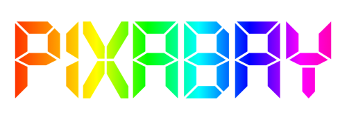 Pixabay, Logotipas, Vaivorykštė
