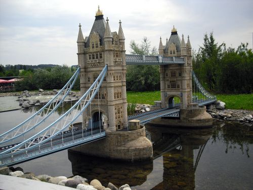 Lankytinos Vietos, Bokšto Tiltas, Miniatiūros, Miniatiūrinis Parkas, Kopija, Londonas, Struktūros, Tiltai, Turistų Atrakcijos, Turizmas, Tiltas, Architektūra, Pritraukimas, Bokštai, Vanduo