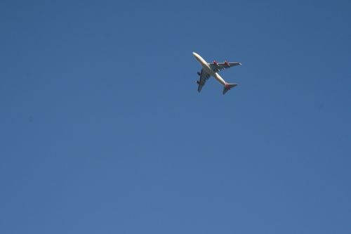 Lėktuvas, Mėlynas Dangus, Transporto Priemonė, Kelionė