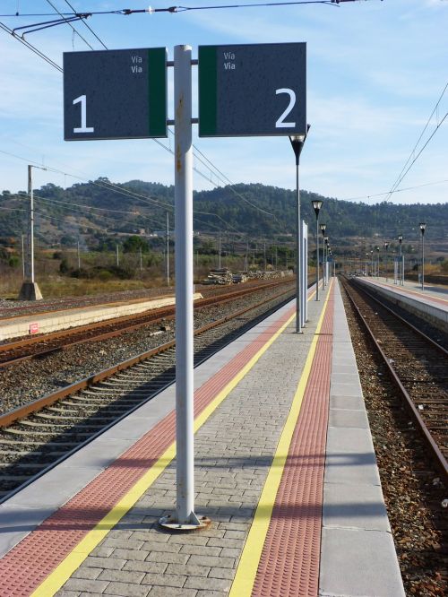 Platforma, Stotis, Traukinys, Geležinkelis, Per
